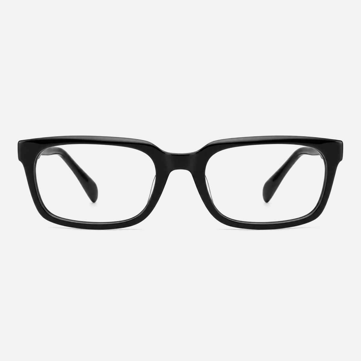 Cecily black eyeglasses, front view