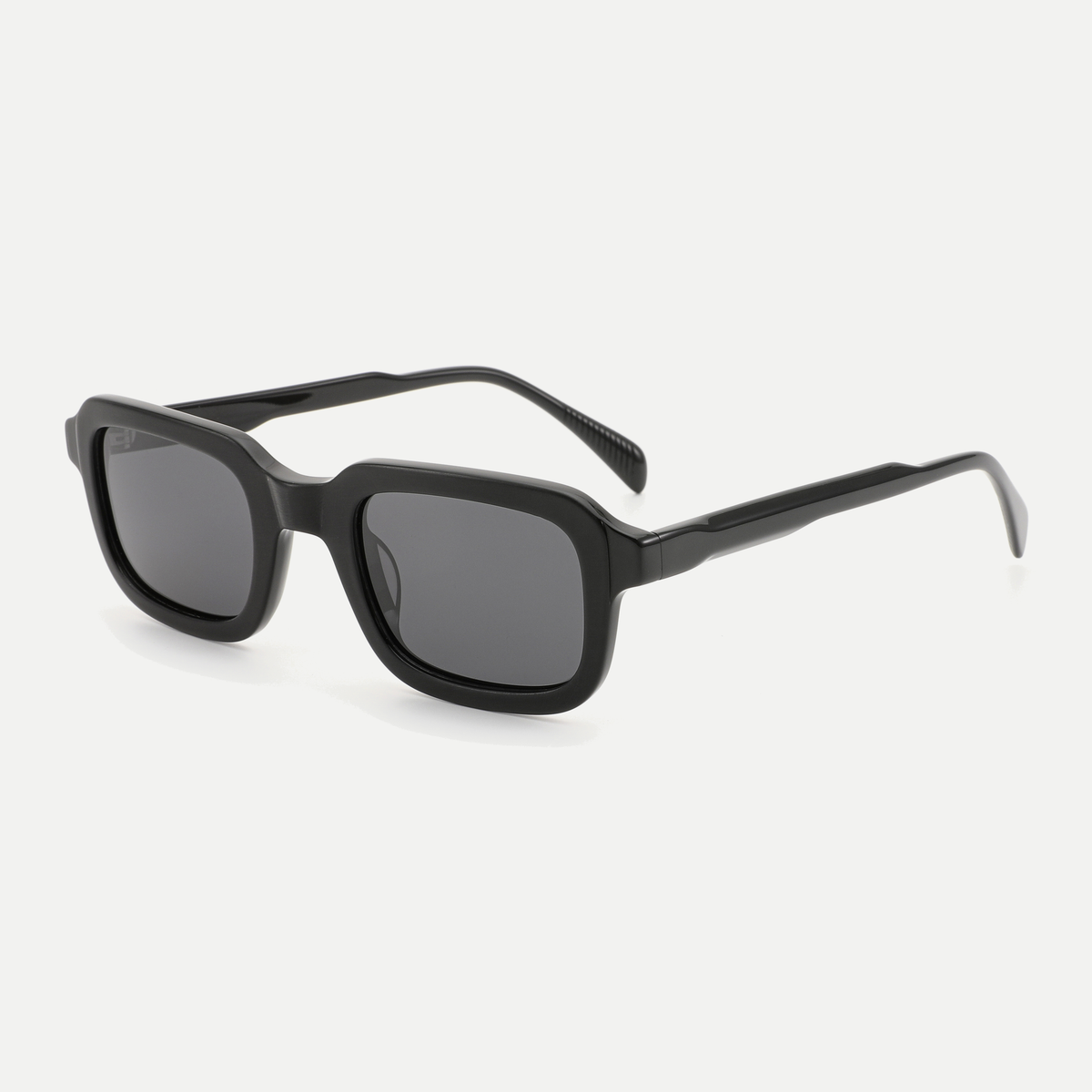 Wren black / smoke sunglasses, 45-degree view
