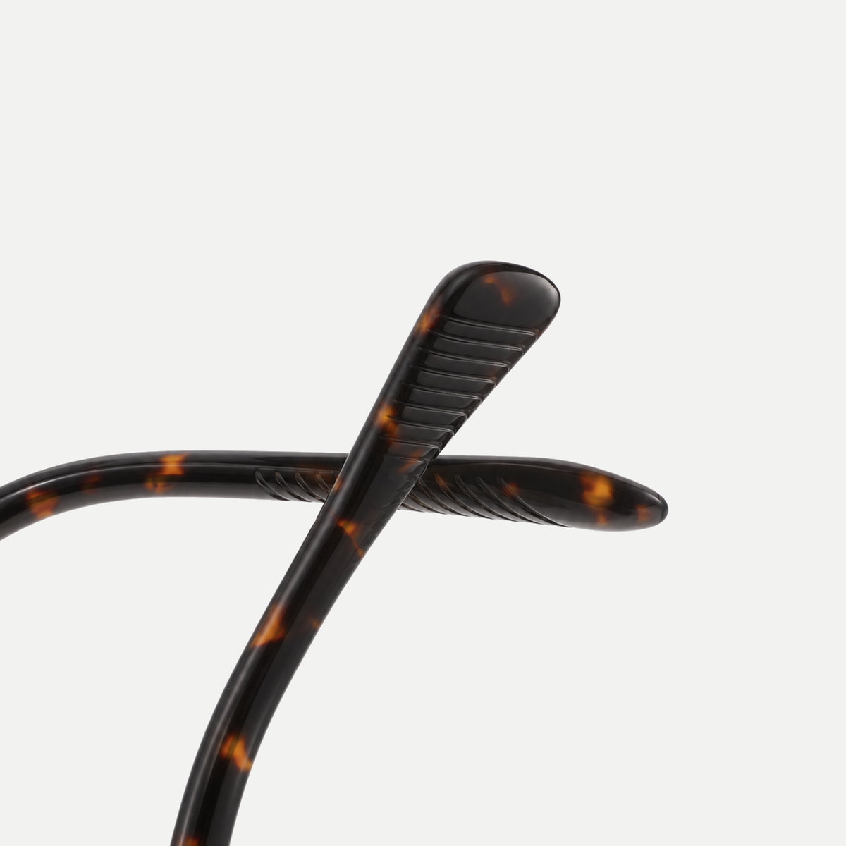Wren dark tortoise / brown sunglasses, frame detail