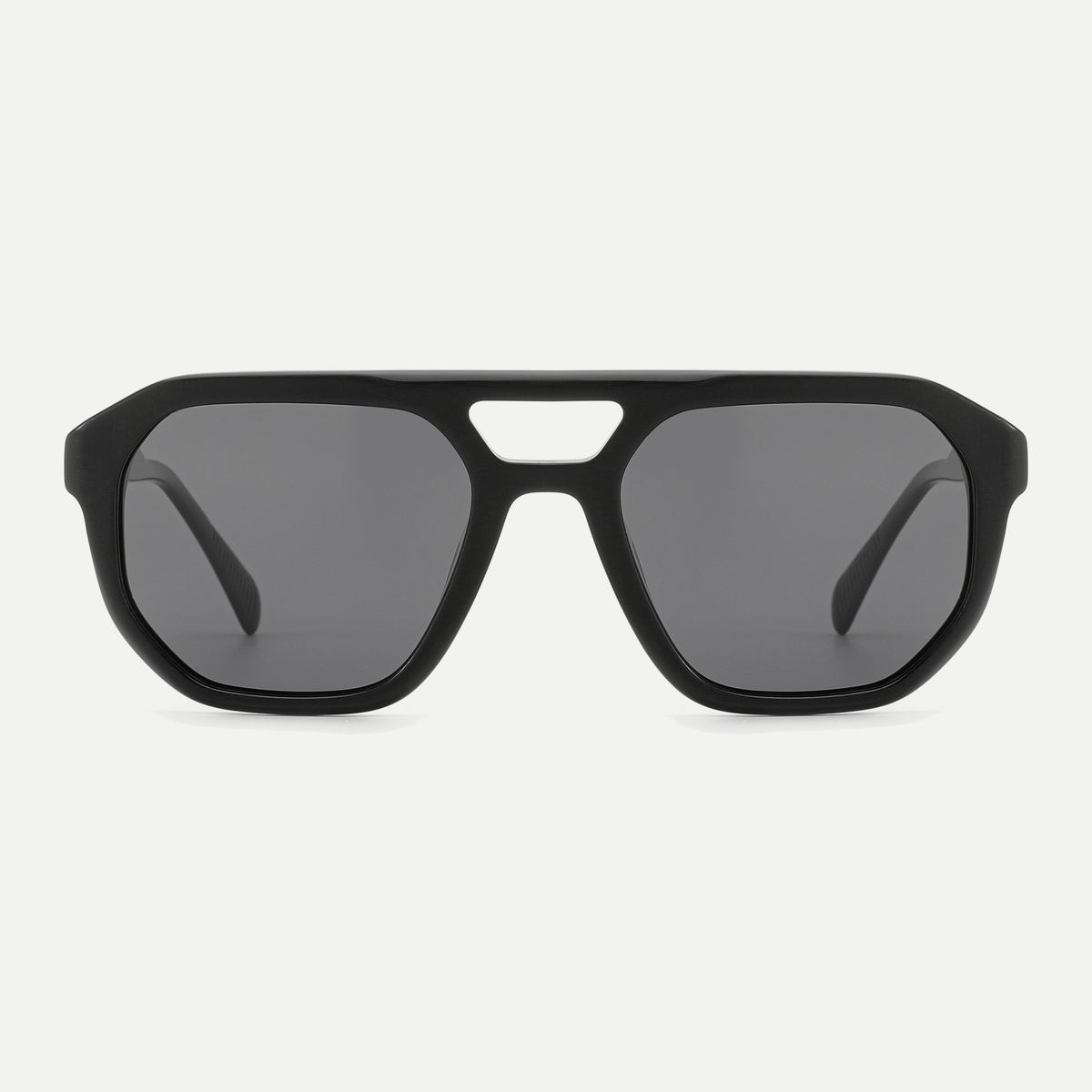 Morgan black / smoke sunglasses, front view