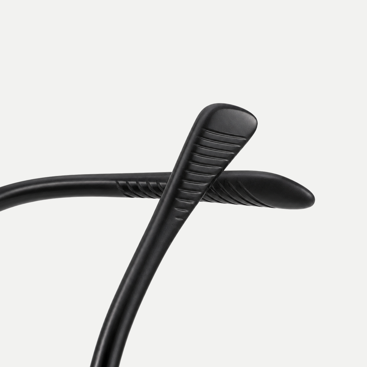 Morgan black / smoke sunglasses, frame detail