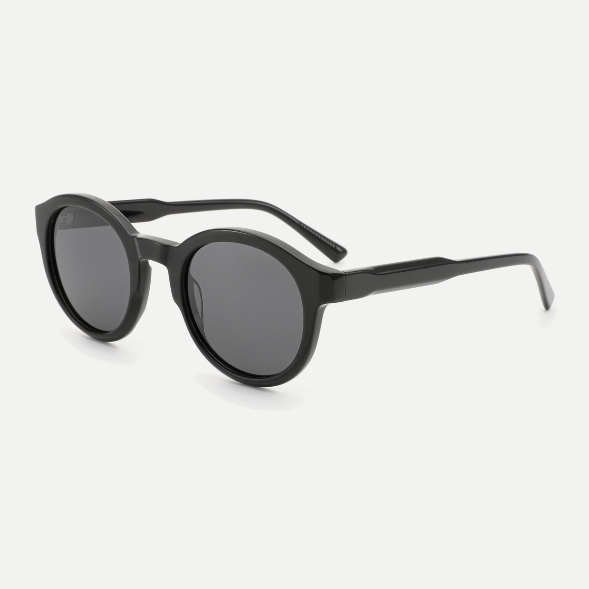 Dahlia black / smoke sunglasses, 45-degree view