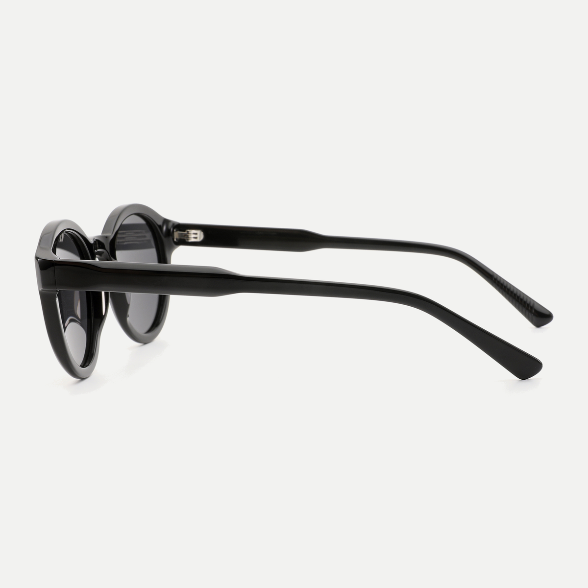 Dahlia black / smoke sunglasses, 90-degree side view