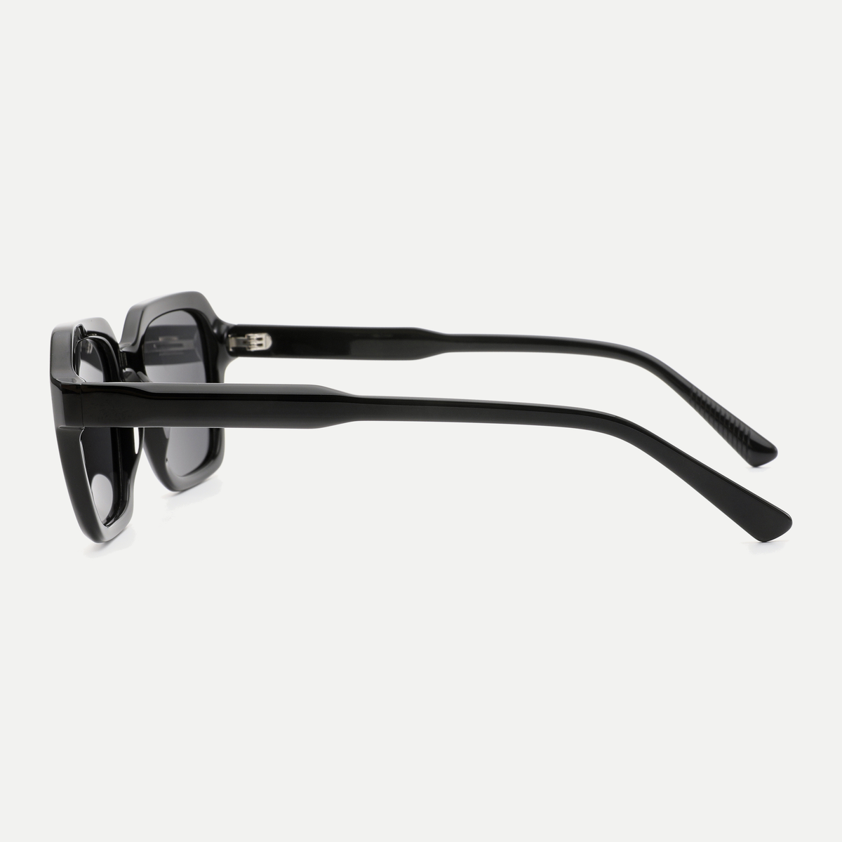 Skye black / smoke sunglasses, 90-degree side view