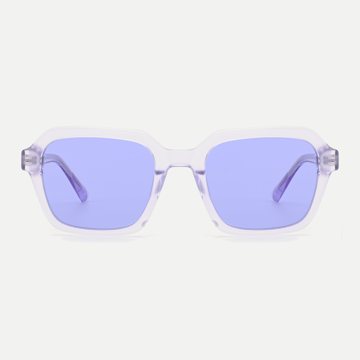 Skye crystal lilac / violet sunglasses, front view