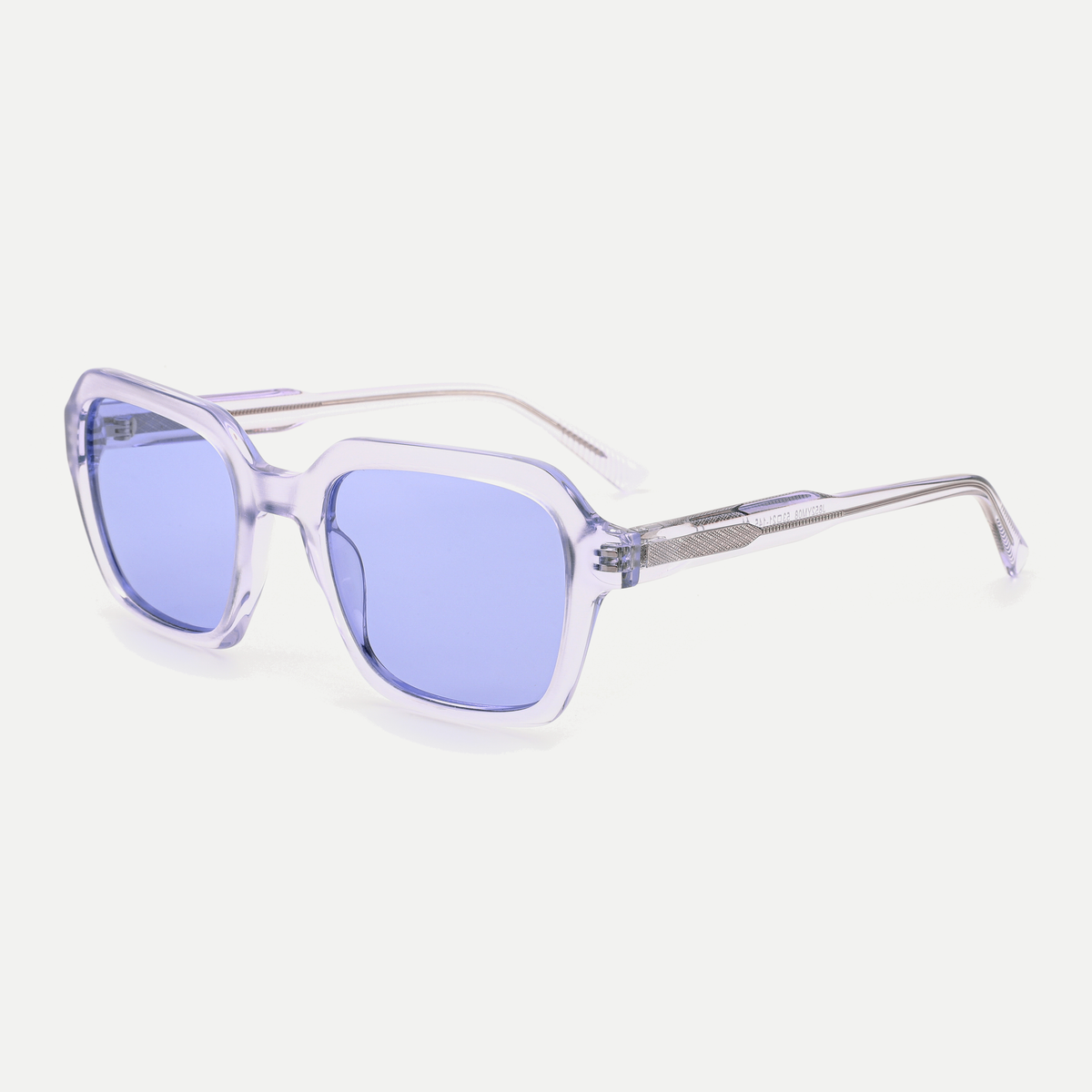 Skye crystal lilac / violet sunglasses, 45-degree view
