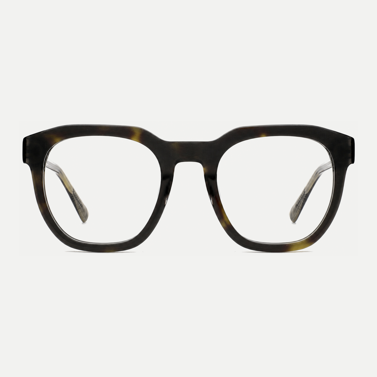 Juliette dark tortoise acetate eyeglasses, front view