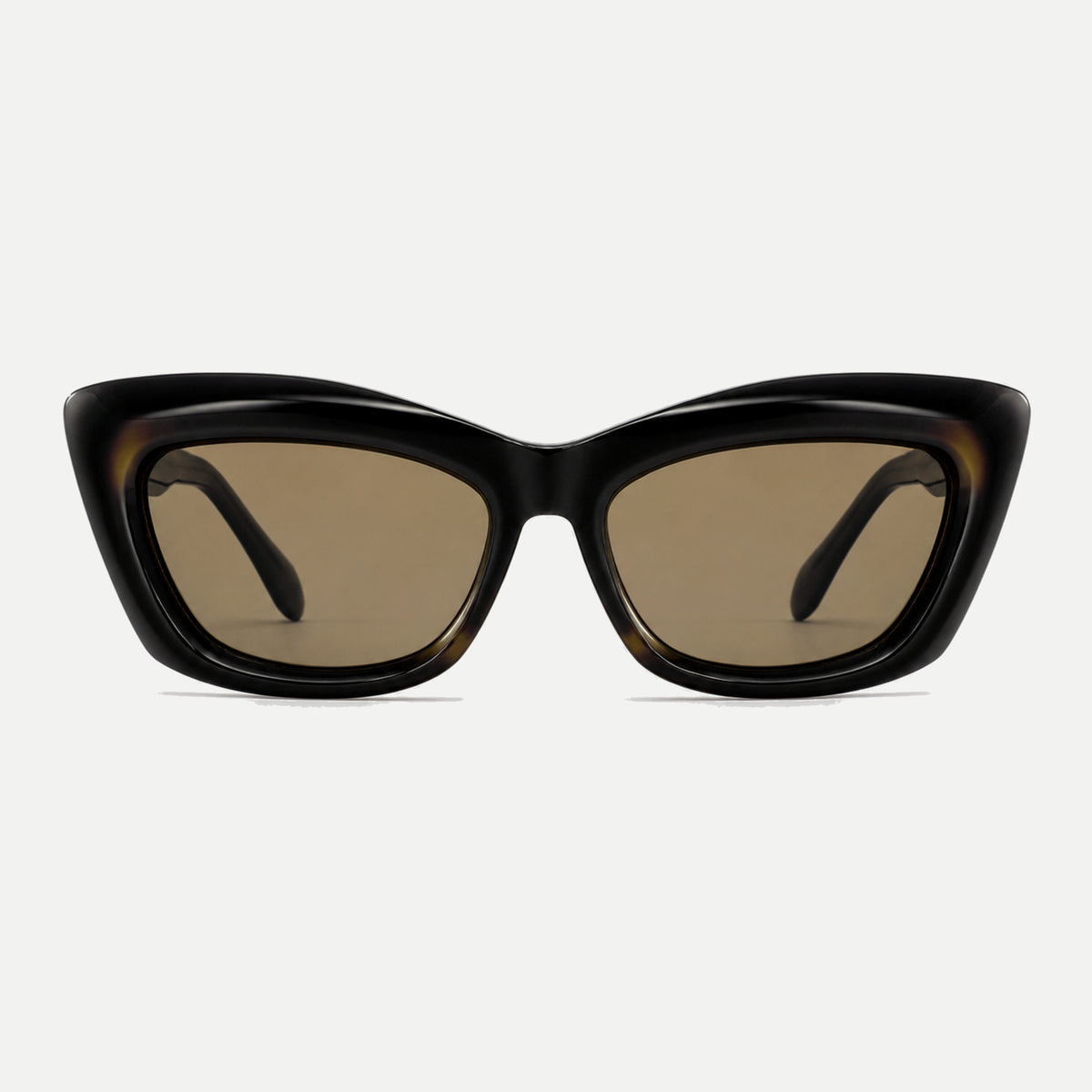 Blair sunglasses - Black / Champagne - front view