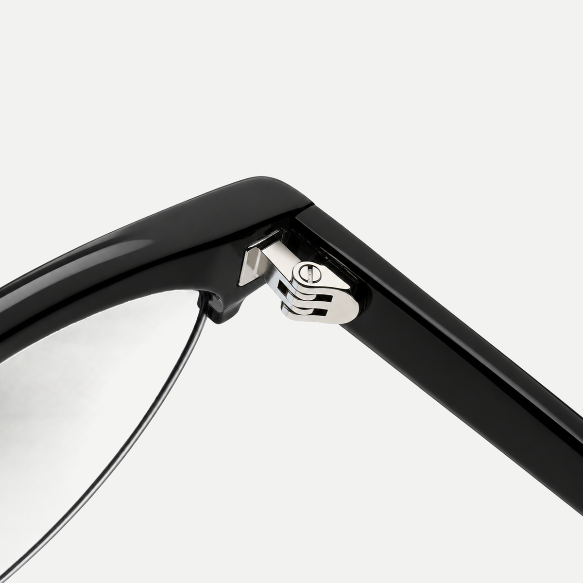 Vera onyx eyeglasses, frame detail