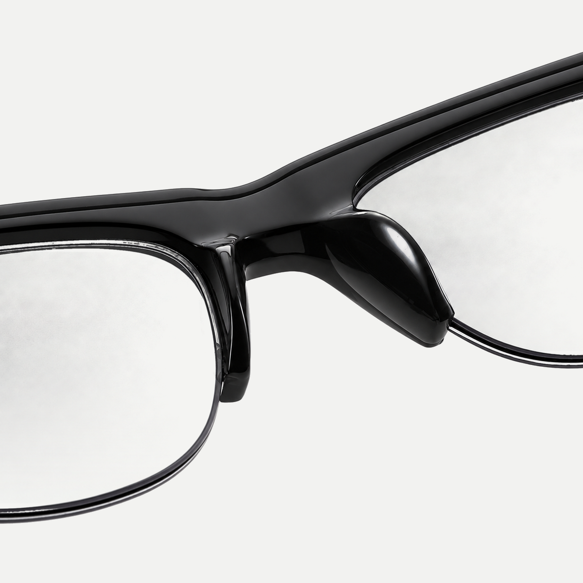 Vera onyx eyeglasses, frame detail