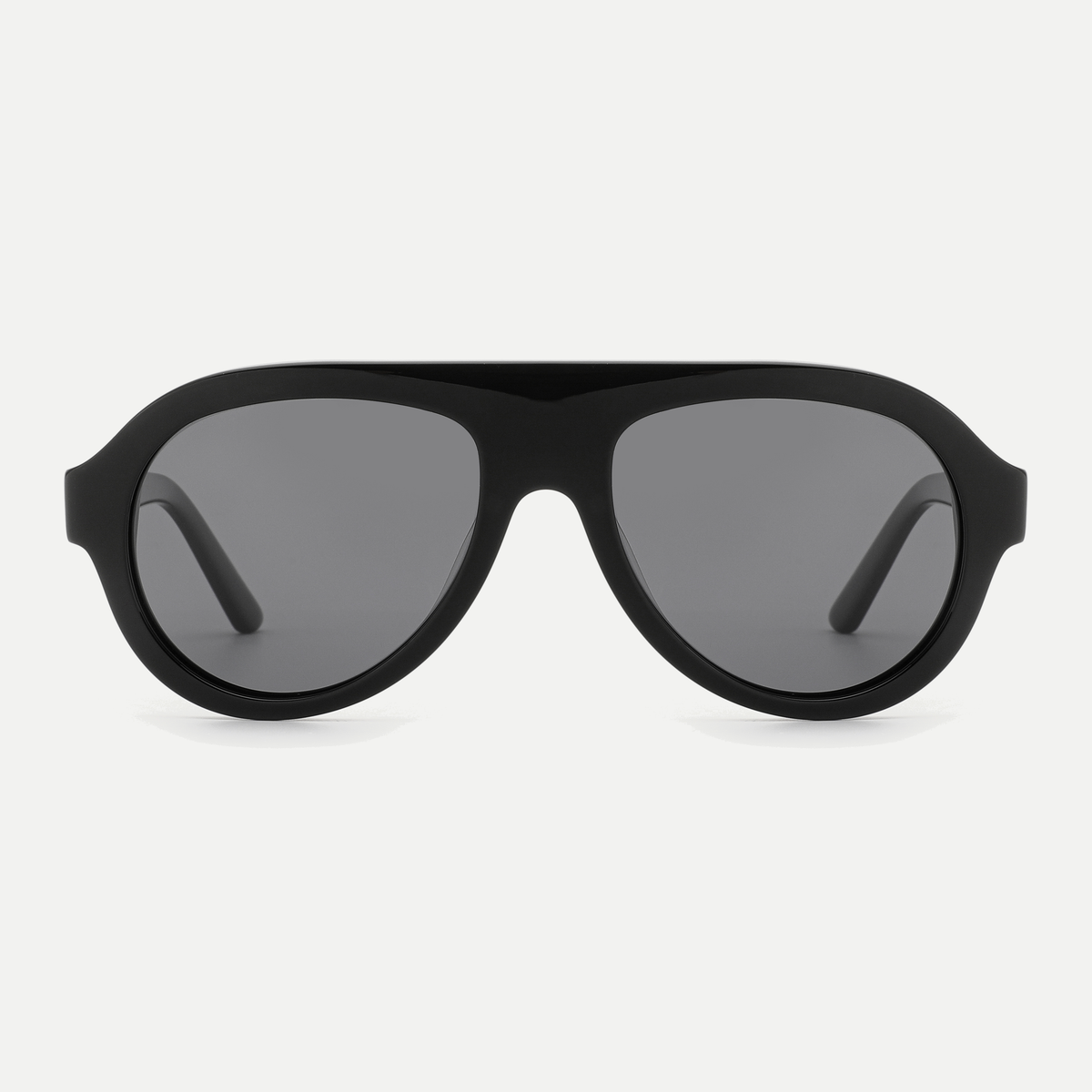 Harper black / smoke sunglasses, front view