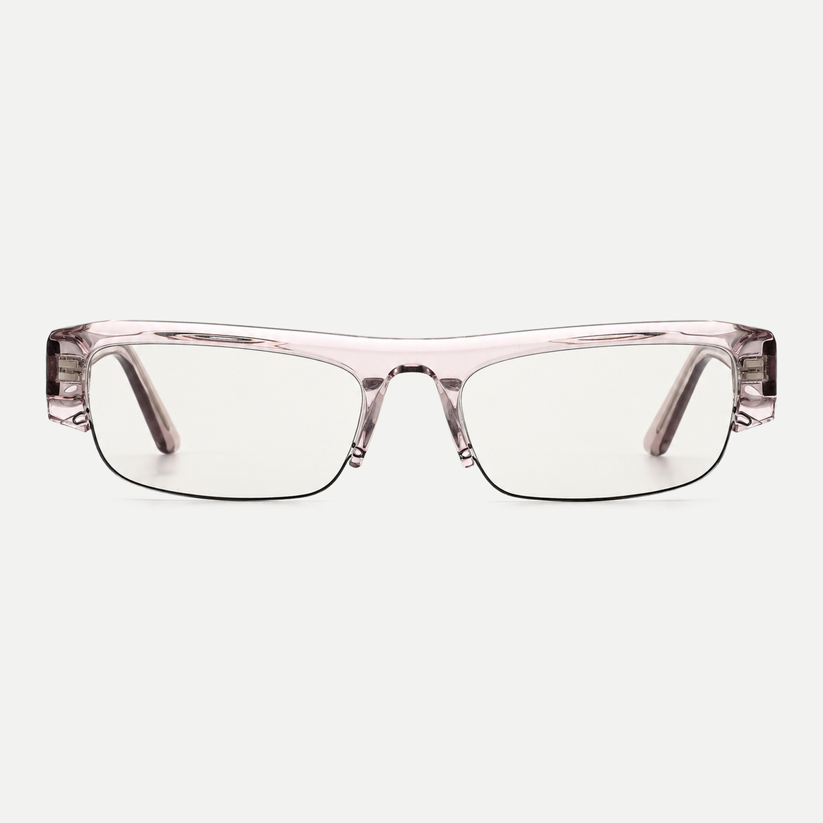 Raven crystal pink / champagne sunglasses, front view