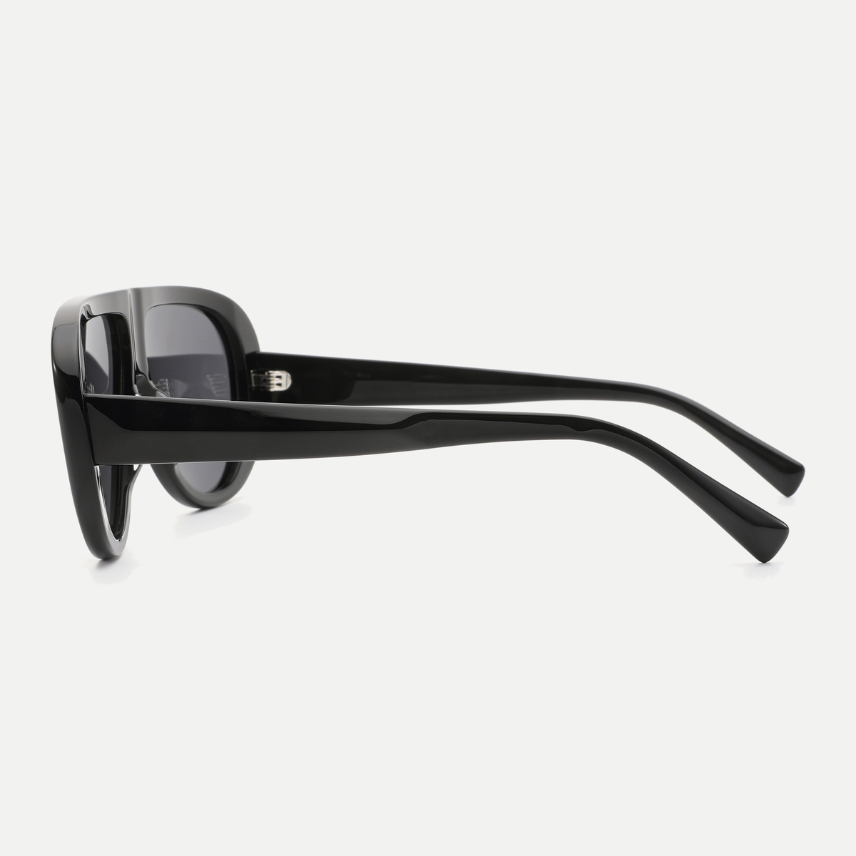 Eden black / smoke sunglasses, 90-degree side view