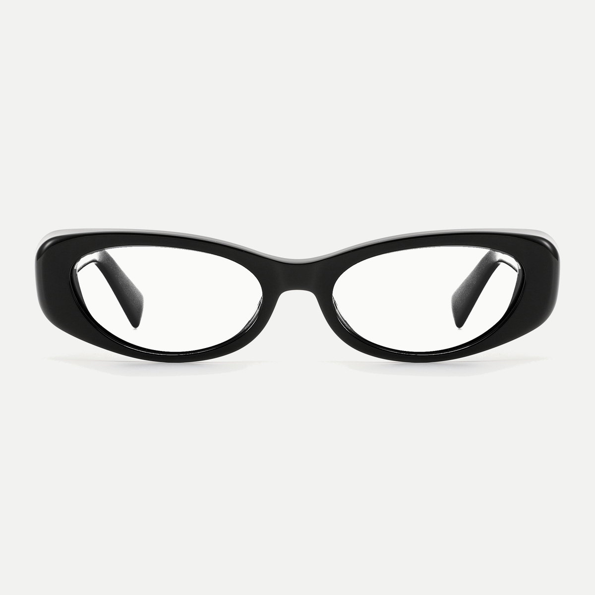 Daria black eyeglasses, front view