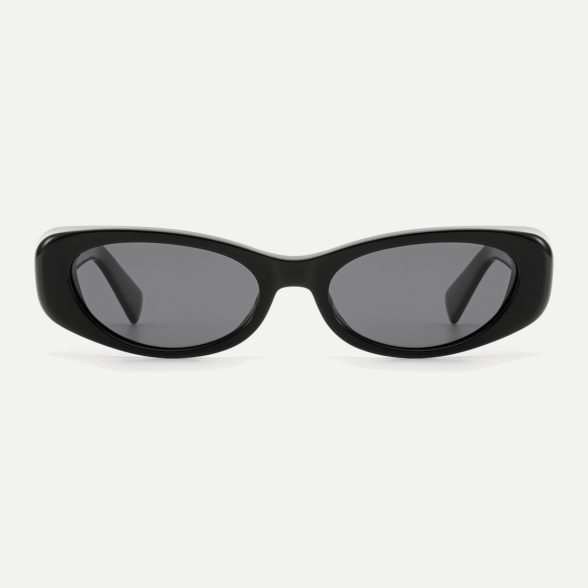 Nova black / smoke sunglasses, front view