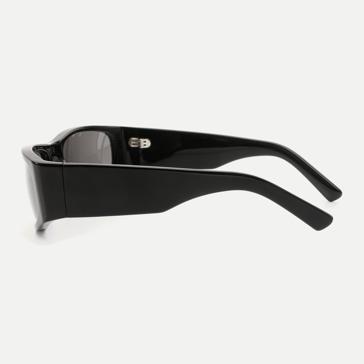 Sutton black / light smoke sunglasses, 90-degree side view