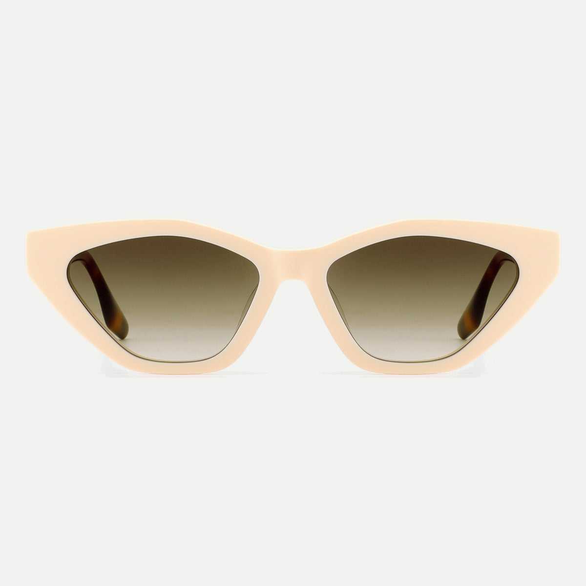 Vega sunglasses - Ivory Tortoise / Olive - front view