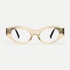 Lola crystal champagne acetate eyeglasses, front view