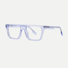 Adele crystal lilac acetate eyeglasses, angled view