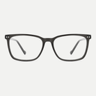Beatrice smoke gray acetate eyeglasses, front view