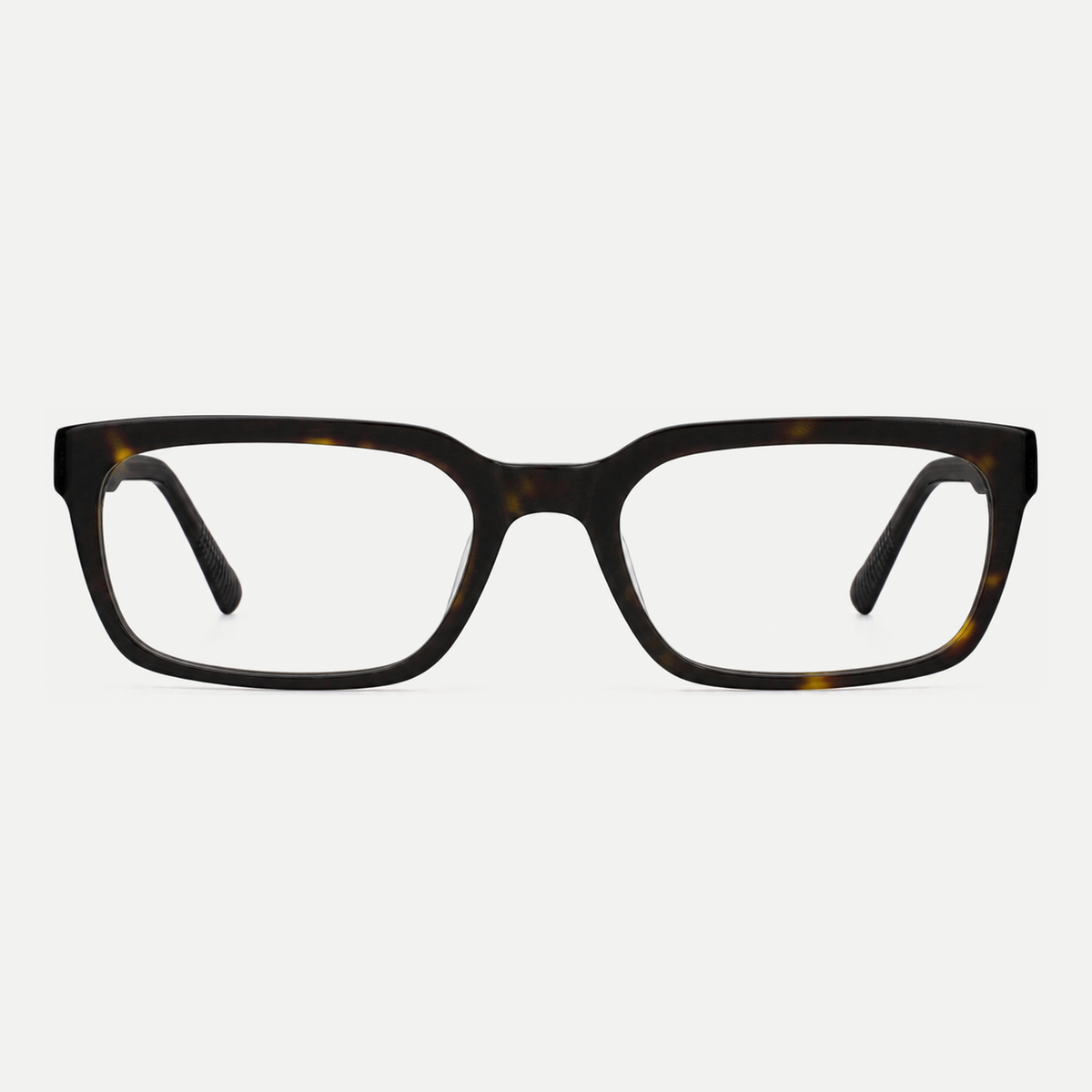 Isabel dark tortoise acetate eyeglasses, front view
