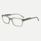 Isabel crystal sage acetate eyeglasses, angled view