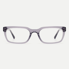 Isabel crystal lilac acetate eyeglasses, front view