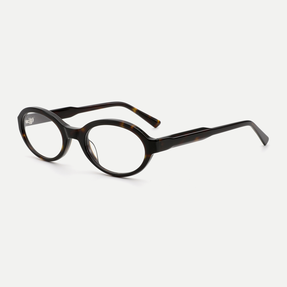 Colette tortoise acetate eyeglasses, angled view