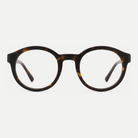 Rosalie tortoise acetate eyeglasses, front view