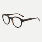 Rosalie tortoise acetate eyeglasses, angled view