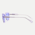 Skye crystal lilac / violet sunglasses, 90-degree side view