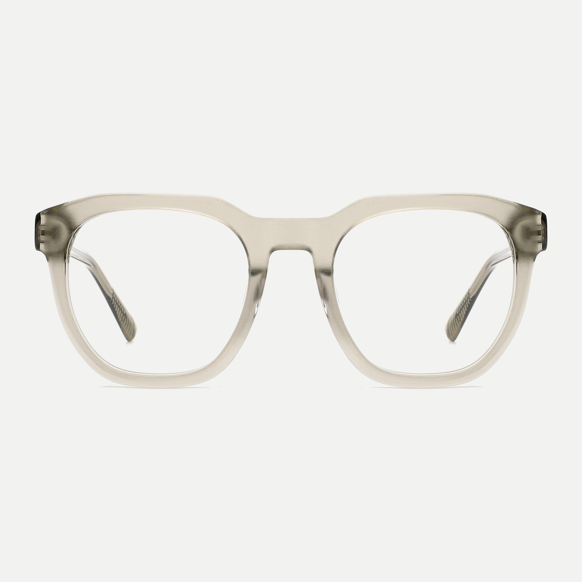 Juliette crystal champagne acetate eyeglasses, front view