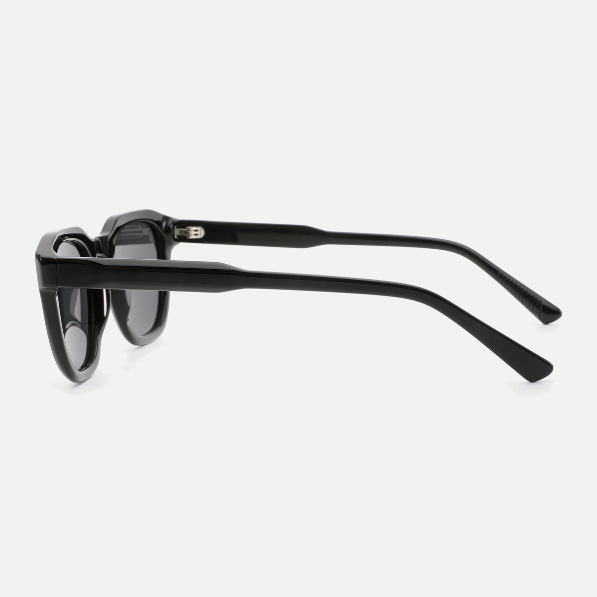 Aspen black / smoke sunglasses, 90-degree side view