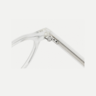Clara crystal clear acetate glasses, hinge detail