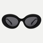 Sloane sunglasses - Black / Smoke - front view