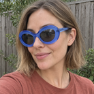 Sloane sunglasses - Crystal Blue / Smoke - UGC