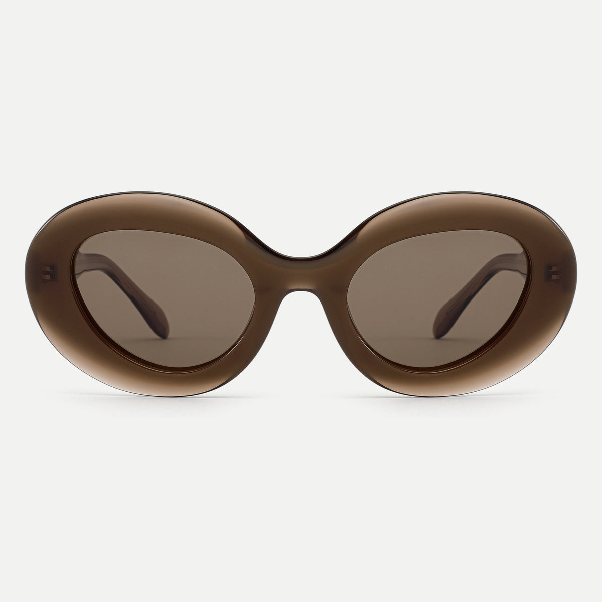 Sloane sunglasses - Crystal Mocha / Brown - front view