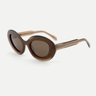 Sloane sunglasses - Crystal Mocha / Brown - 45-degree view