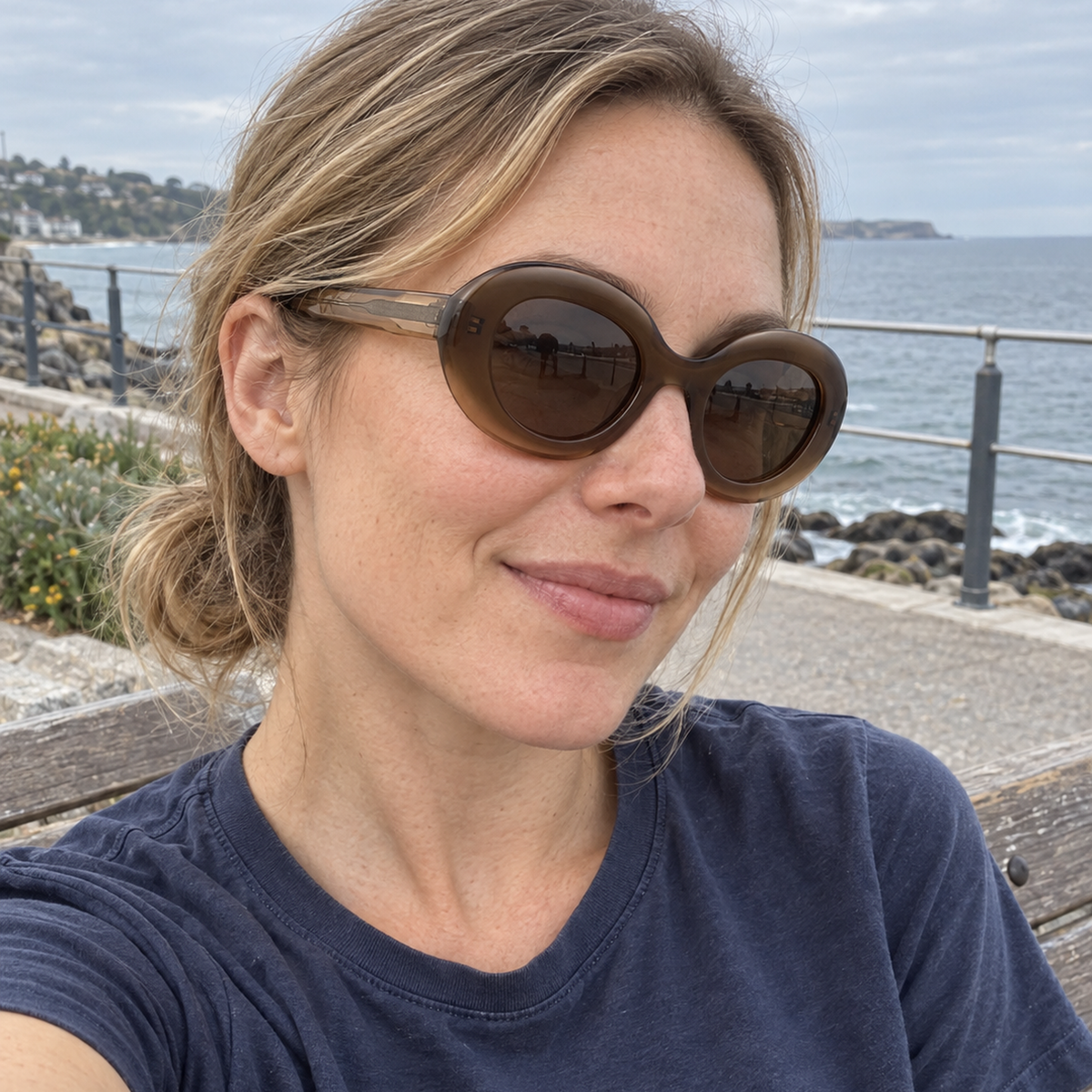 Sloane sunglasses - Crystal Mocha / Brown - UGC