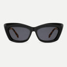 Blair sunglasses - Black Tortoise / Smoke - front view