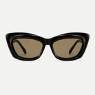 Blair sunglasses - Black / Champagne - front view