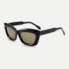 Blair sunglasses - Black / Champagne - 45-degree view