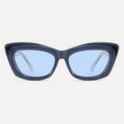 Blair sunglasses - Crystal Slate / Ice Blue - front view