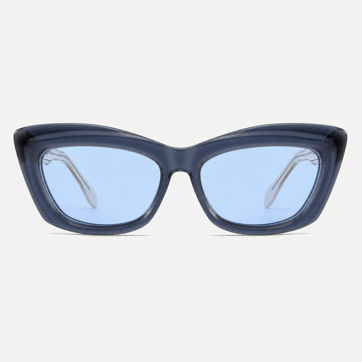 Blair sunglasses - Crystal Slate / Ice Blue - front view