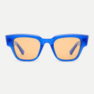 Arden sunglasses - Crystal Blue / Amber - front view