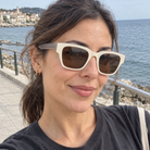 Arden sunglasses - Ivory / Brown - UGC