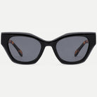 Selene sunglasses - Black Tortoise / Smoke - front view