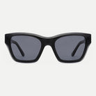 Reese sunglasses - Black / Smoke - front view