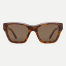 Reese sunglasses - Amber Tortoise / Brown - front view