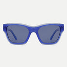 Reese sunglasses - Crystal Blue / Smoke - front view